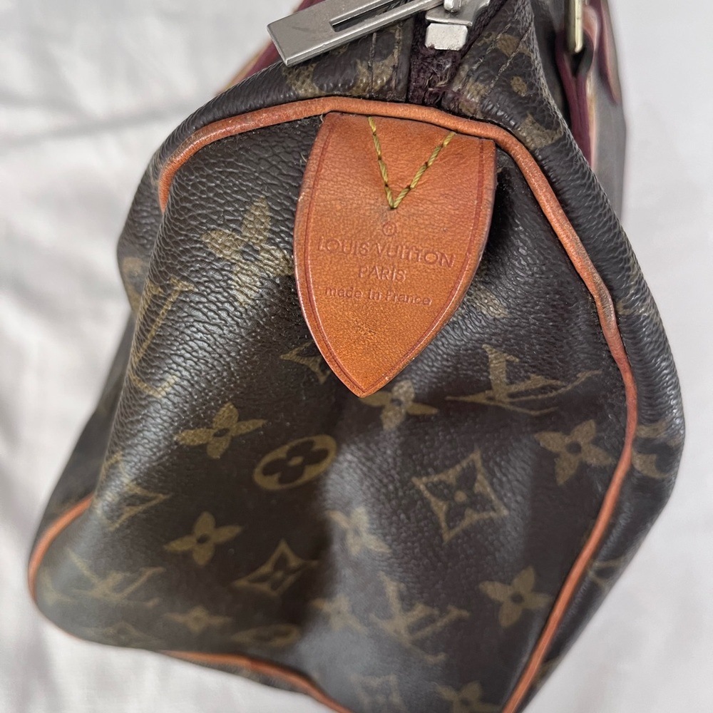 Louis Vuitton Brown Monogram Satchel - Picture 3 of 11